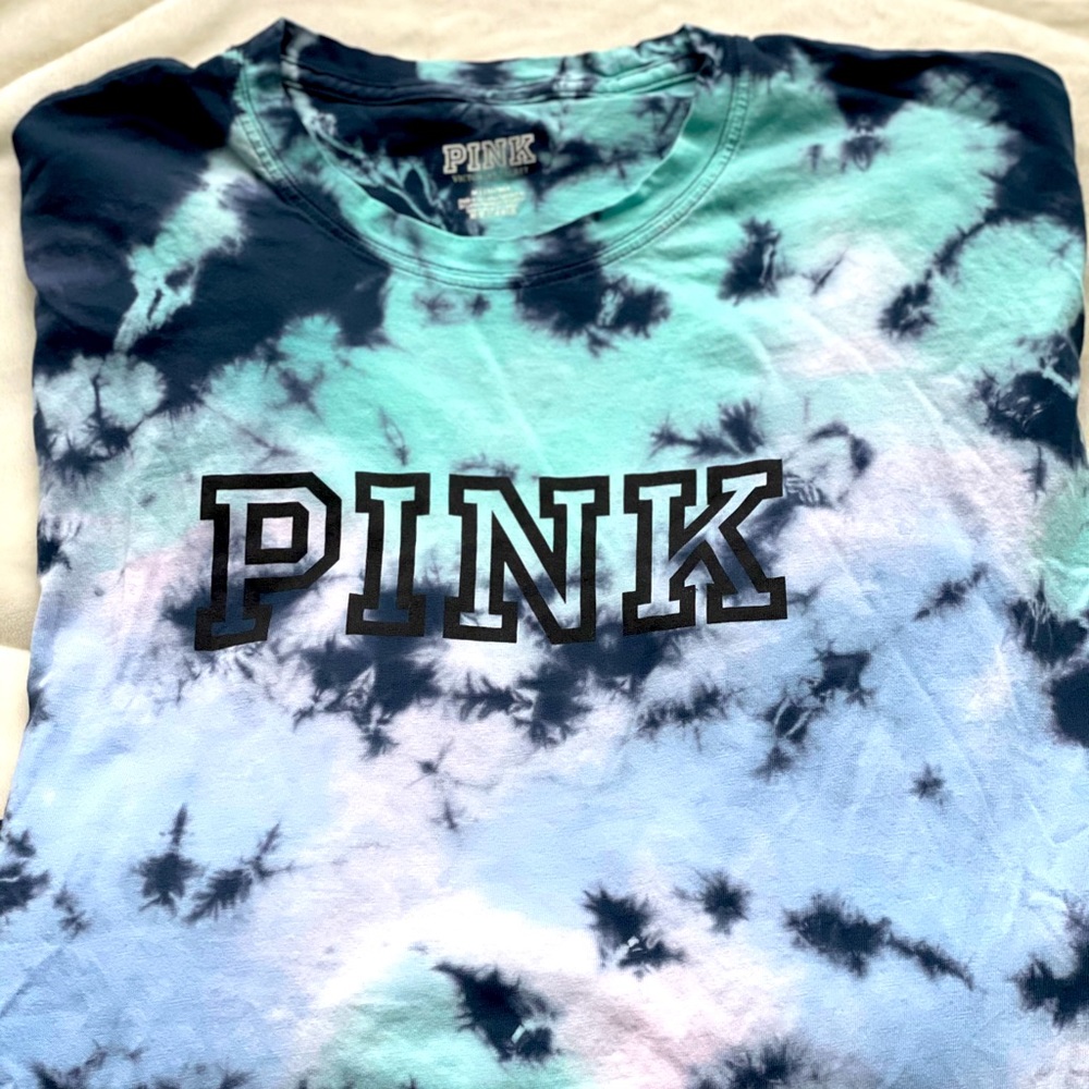 PINK Oversized Long Sleeve Top